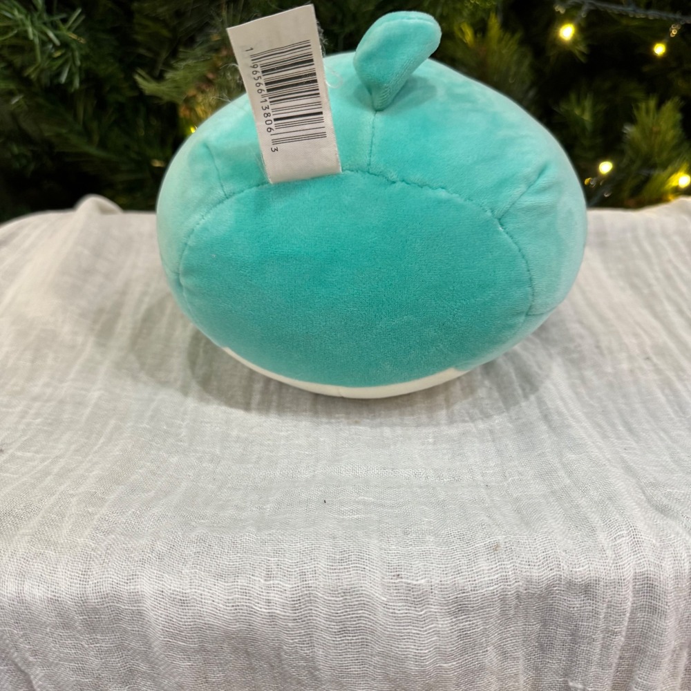 Original Squishmallow Teal Bunny Rabbit Plush Toy 7 inch Squishy - Picture 11 of 12